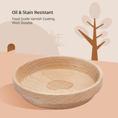 Niteangel艾特 櫸木倉鼠食盆可愛餵食碗輔食碟防水防油浴沙盆陶瓷