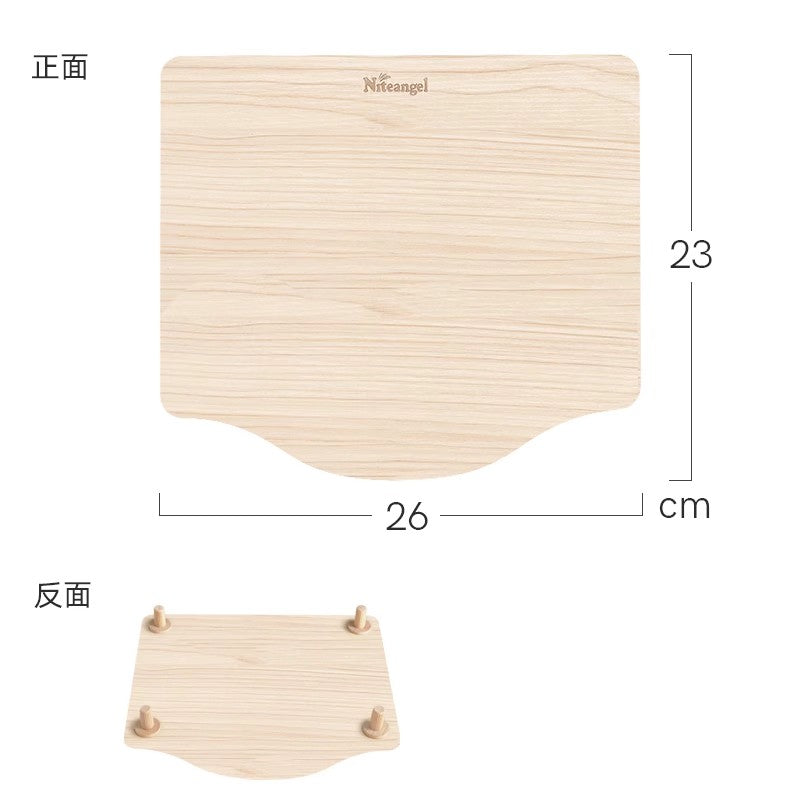 Niteangel艾特 倉鼠平臺多功能木支架閣樓金絲熊玩具籠子造景用品