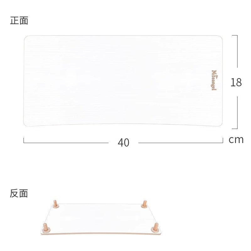 Niteangel艾特 倉鼠平臺多功能木支架閣樓金絲熊玩具籠子造景用品